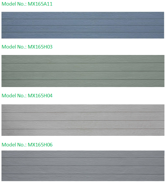 Wood Grain Patterns/ Eastland Fiber Cement Board