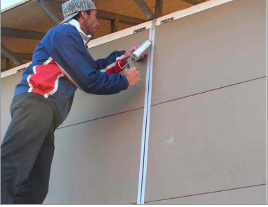 Installation of Fiber Cement Board