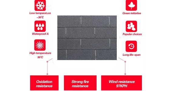 advantage of asphalt shingle