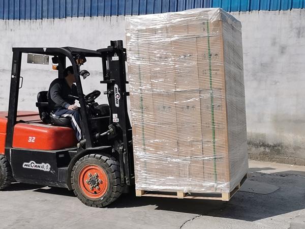 Pcaking of Wall lining