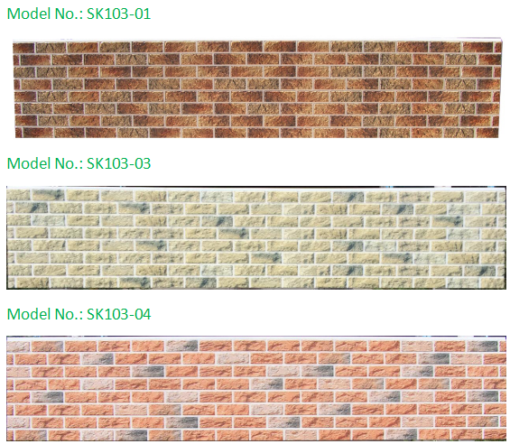 Face Brick Patterns/ Eastland Fiber Cement Cladding