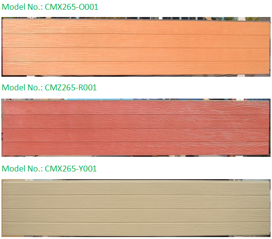 Wood Grain Patterns/ Eastland Fiber Cement Board