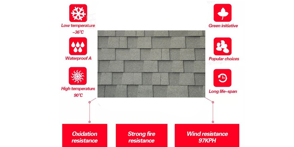 advantage of asphalt shingle