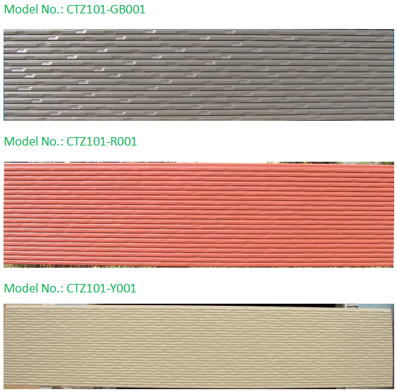Stripe Brick Patterns/ Eastland Fiber Cement Board